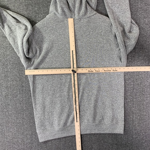 Iron And Resin Hoodie Men Large Sweater Pullover Gray Huckberry - Picture 7 of 10